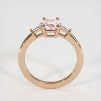 1.57 Ct. Padparadscha Sapphire Ring, 14K Rose Gold 3