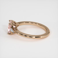1.57 Ct. Padparadscha Sapphire Ring, 18K Rose Gold 4