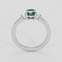 1.20 Ct. Bi Color / Parti Sapphire Ring, Silver 3
