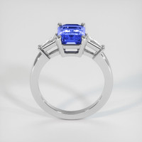 2.18 Ct. Blue Sapphire Ring, 10K White Gold 3