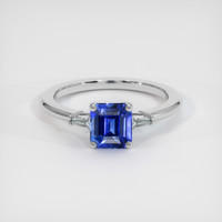 1.29 Ct. Sapphire Ring, 14K White Gold 1