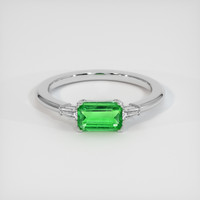 1.11 Ct. Gemstone Ring, 14K White Gold 1
