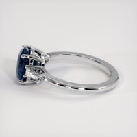2.70 Ct. Gemstone Ring, 14K White Gold 4