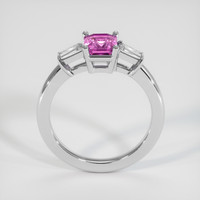 1.04 Ct. Sapphire Ring, 14K White Gold 3