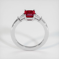 1.55 Ct. Ruby Ring, 14K White Gold 3