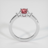 0.83 Ct. Sapphire Ring, 14K White Gold 3