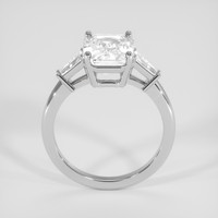 3.51 Ct. White Sapphire Ring, 14K White Gold 3