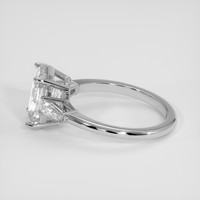 3.51 Ct. White Sapphire Ring, 14K White Gold 4