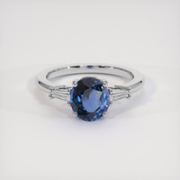 2.12 Ct. Gemstone Ring, 18K White Gold 1