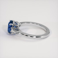 2.12 Ct. Gemstone Ring, 18K White Gold 4