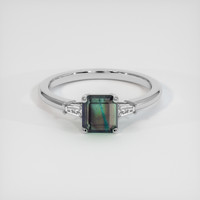 1.41 Ct. Gemstone Ring, 18K White Gold 1