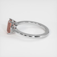 1.47 Ct. Sapphire Ring, 18K White Gold 4