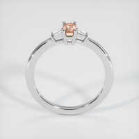 0.61 Ct. Sapphire Ring, 18K White Gold 3