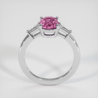 1.67 Ct. Purple Sapphire Ring, 18K White Gold 3