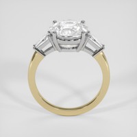 5.66 Ct. White Sapphire Ring, 18K White & Yellow 3