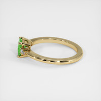 0.70 Ct. Tsavorite Garnet Ring, 10K Yellow Gold 4