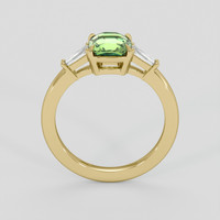 1.56 Ct. Yellowish Green Sapphire Ring, 10K Yellow Gold 3