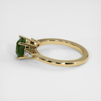 3.49 Ct. Color Change Sapphire Ring, 10K Yellow Gold 4