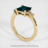 1.63 Ct. Gemstone Ring, 14K Yellow Gold 2