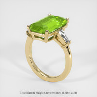 7.27 Ct. Gemstone Ring, 14K Yellow Gold 2