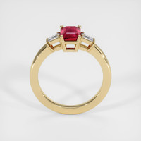 1.32 Ct. Ruby Ring, 14K Yellow Gold 3