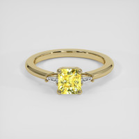 1.21 Ct. Yellow Sapphire Ring, 14K Yellow Gold 1