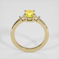 1.21 Ct. Yellow Sapphire Ring, 14K Yellow Gold 3