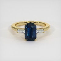 2.23 Ct. Sapphire Ring, 14K Yellow Gold 1