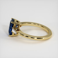 2.23 Ct. Sapphire Ring, 14K Yellow Gold 4