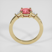 1.61 Ct. Padparadscha Sapphire Ring, 14K Yellow Gold 3