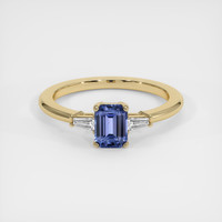 1.05 Ct. Sapphire Ring, 14K Yellow Gold 1