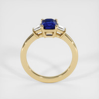 1.25 Ct. Blue Sapphire Ring, 18K Yellow Gold 3