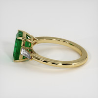 4.02 Ct. Emerald Ring, 18K Yellow Gold 4