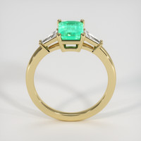 1.73 Ct. Emerald Ring, 18K Yellow Gold 3