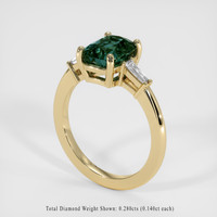2.28 Ct. Gemstone Ring, 18K Yellow Gold 2