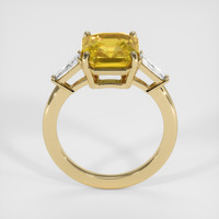 7.12 Ct. Bi Color Sapphire Ring, 18K Yellow Gold 3