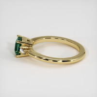 1.20 Ct. Bi Color Sapphire Ring, 18K Yellow Gold 4