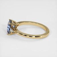 2.07 Ct. Sapphire Ring, 18K Yellow Gold 4