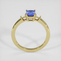 1.20 Ct. Blue Sapphire Ring, 18K Yellow Gold 3