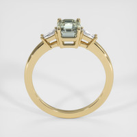 2.14 Ct. Bi Color Sapphire Ring, 18K Yellow Gold 3