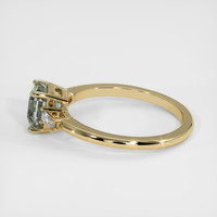 2.14 Ct. Bi Color Sapphire Ring, 18K Yellow Gold 4