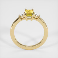 1.08 Ct. Yellow Sapphire Ring, 18K Yellow Gold 3