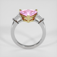 1.96 Ct. Pink Sapphire Ring, 14K Yellow & White 3