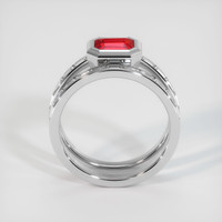 1.05 Ct. Ruby Ring, Platinum 950 3