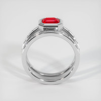 1.14 Ct. Ruby Ring, Platinum 950 3