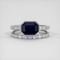 1.98 Ct. Sapphire Ring, Platinum 950 1