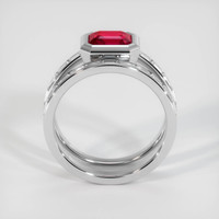 1.57 Ct. Ruby Ring, 14K White Gold 3