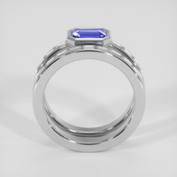1.08 Ct. Violet Sapphire Ring, 14K White Gold 3
