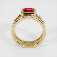 1.57 Ct. Ruby Ring, 14K Yellow Gold 3