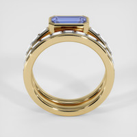 1.51 Ct. Blue Sapphire Ring, 14K Yellow Gold 3
